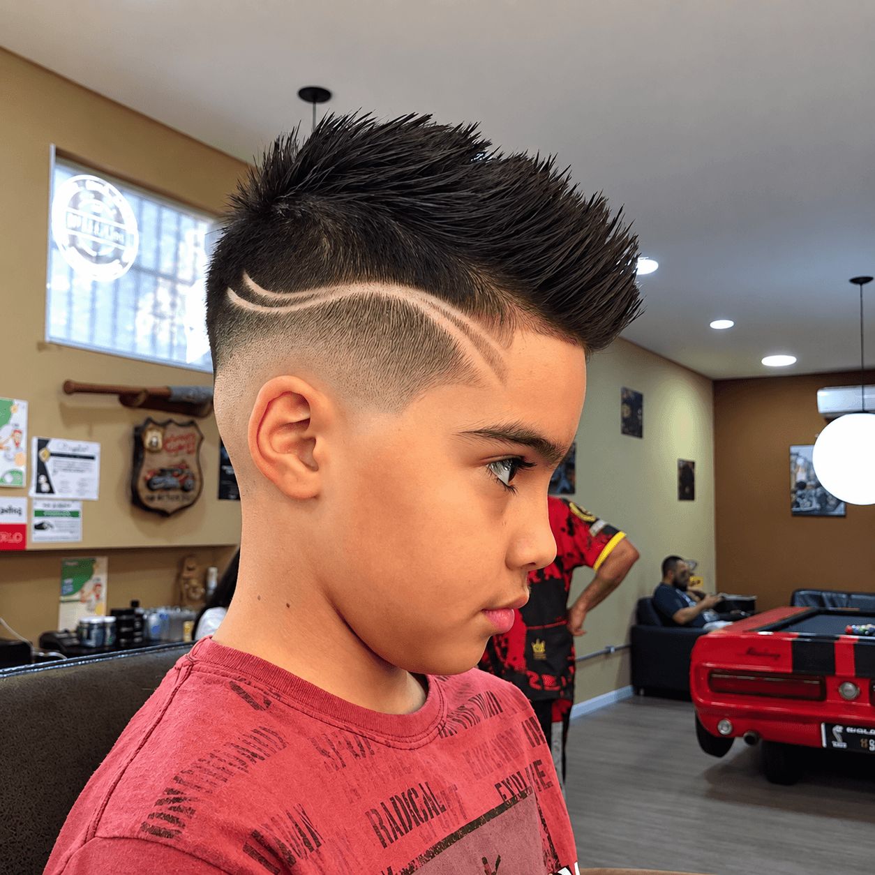 Fade infantil com desenho