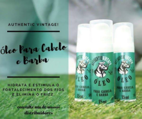 Óleo para barba e cabelo
